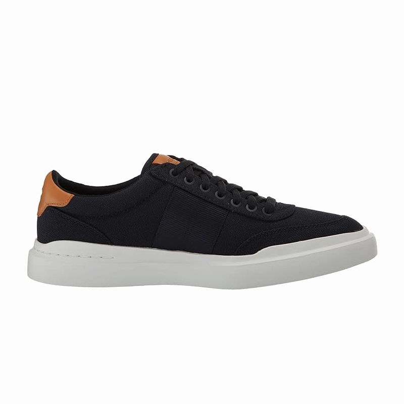 Cole Haan Men's Grandpro Rally Canvas Sneaker - Navy Blazer/Natural Tan/Optic White Camp Step Summit Run