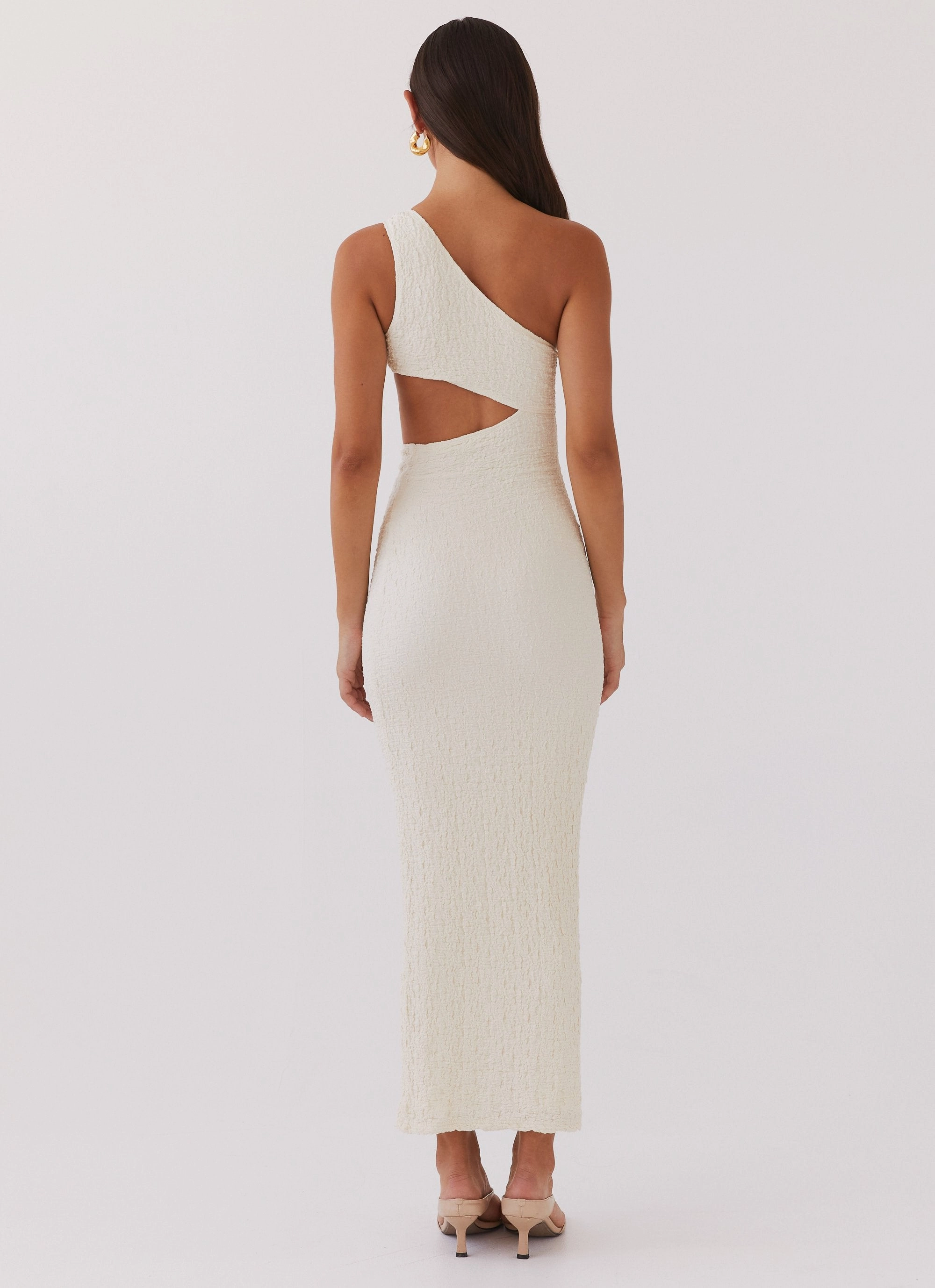 North Haven Maxi Dress - Ivory Wave Quick-Dry