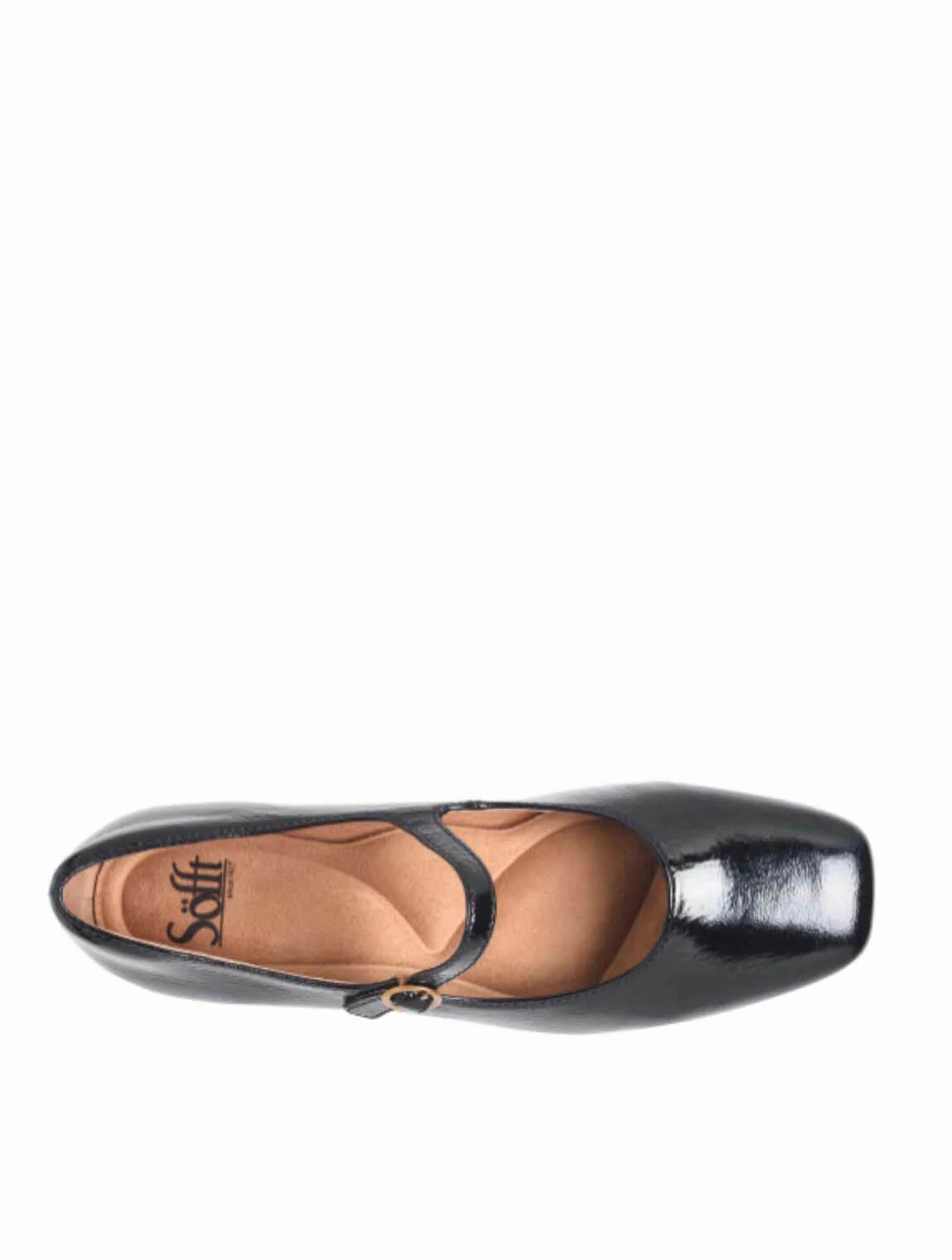 Sofft Women's Elsey Mary Janes - Black Patent Leather Dynamic Fit