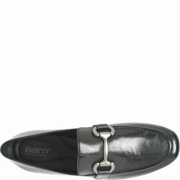 Born Women's Leyla Loafer - Black Easy Fit