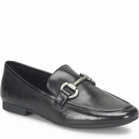Born Women's Leyla Loafer - Black Neutral Cushioning