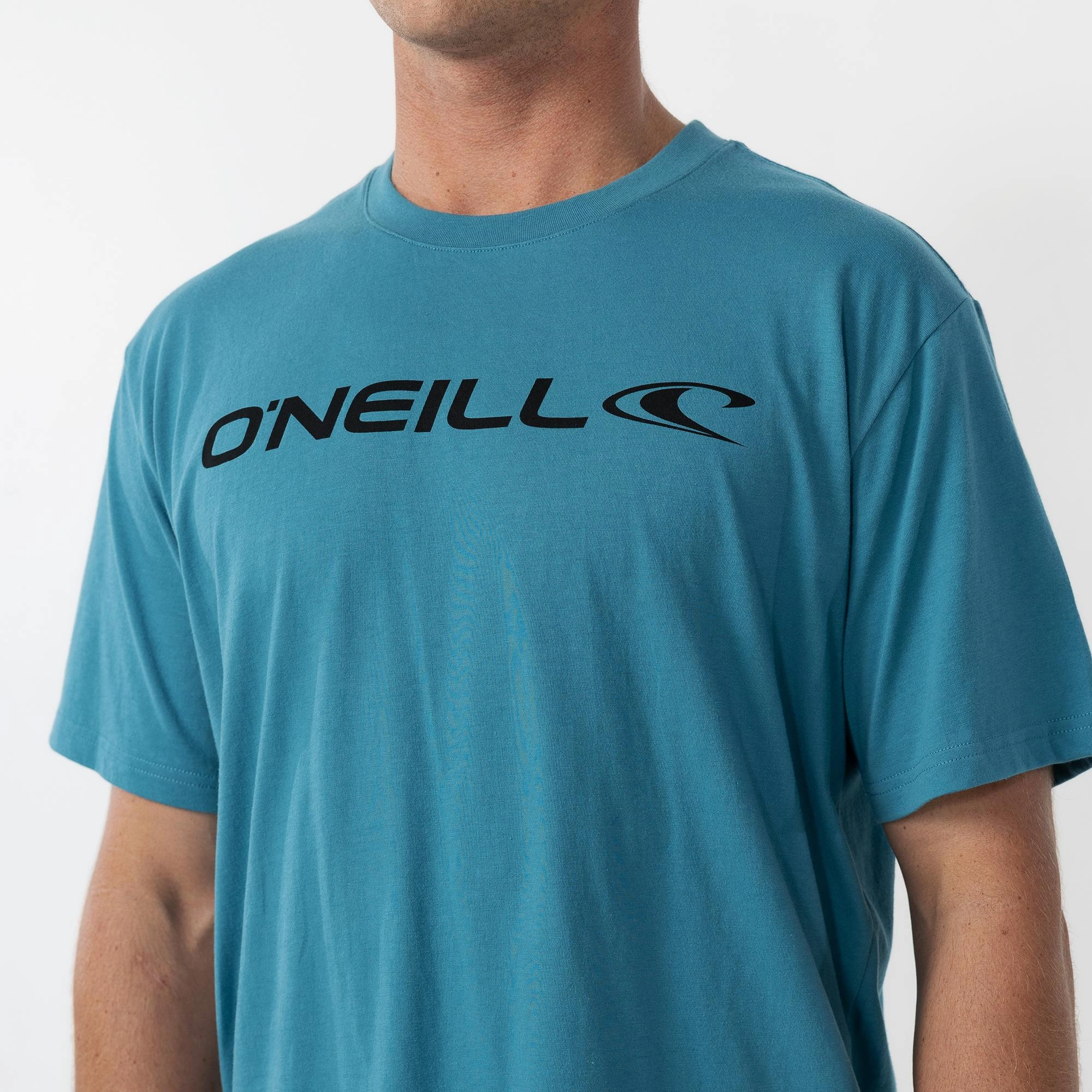 Layered Hem Detail Clean & Mean Short Sleeve T-Shirt - Stormy