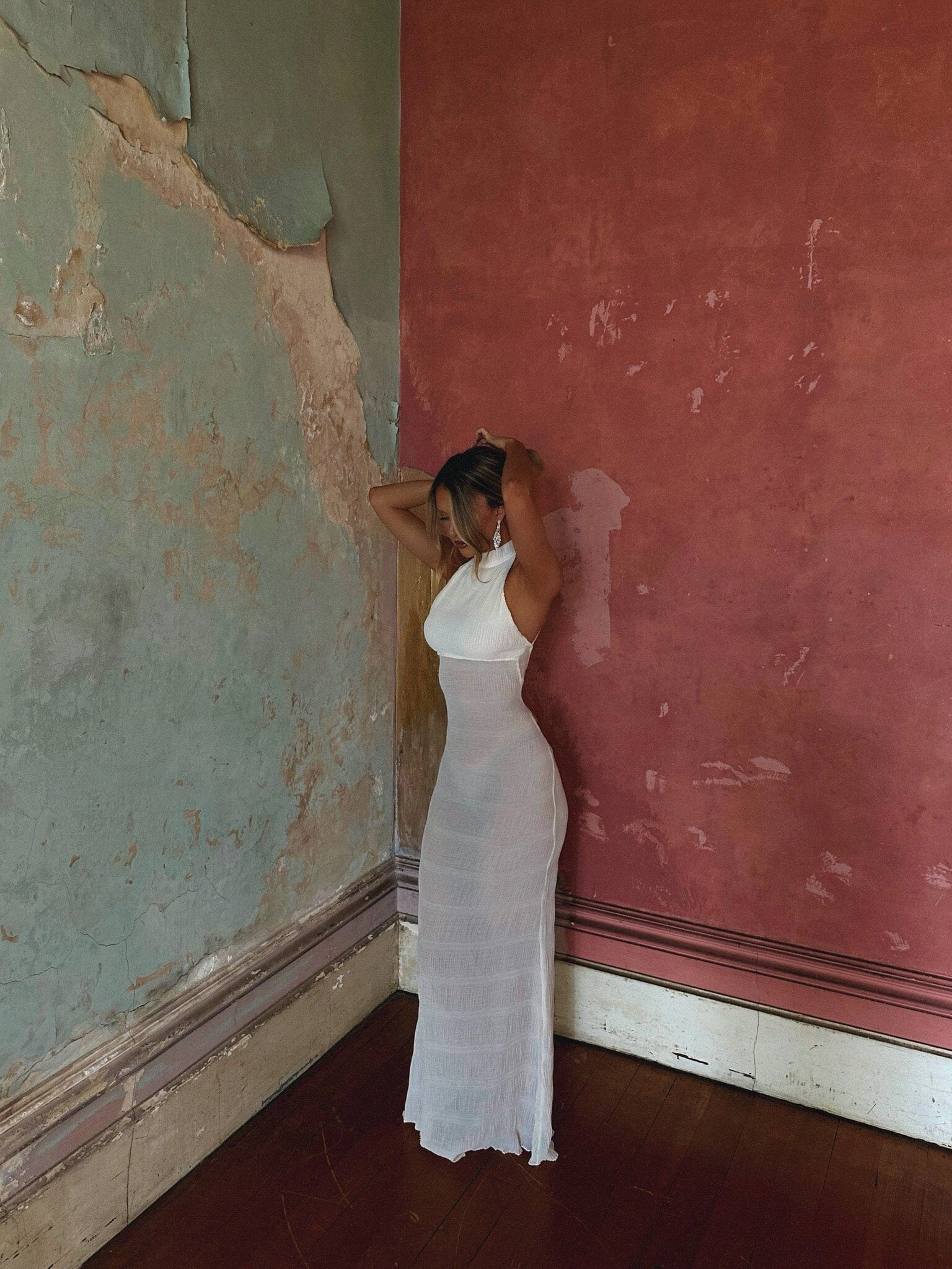 Clean Flow DIANA MAXI DRESS IVORY