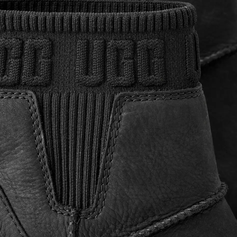 Ugg Women's Moxy Chelsea Water Resistant Heeled Boot - Black Orthopedic Support