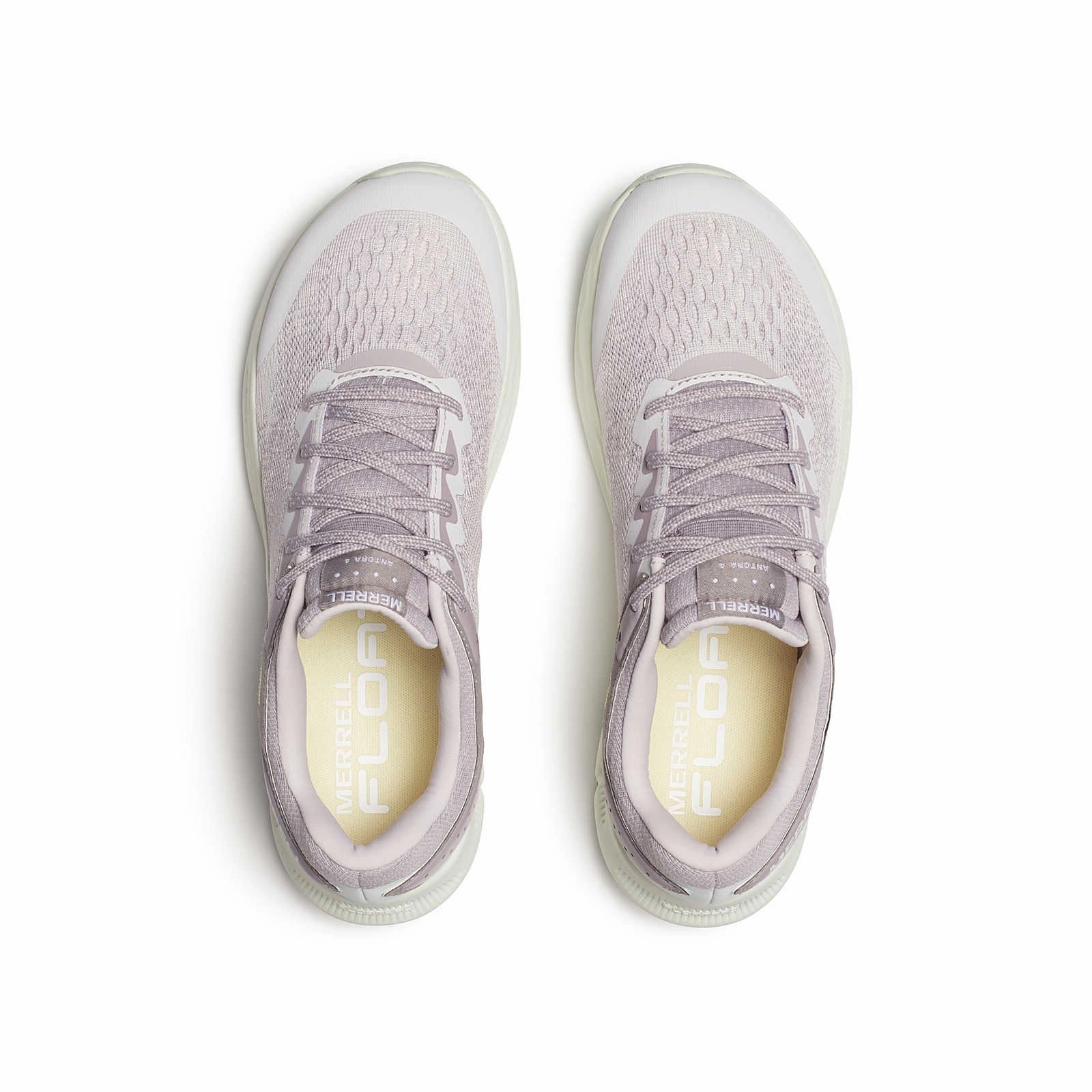 Elastic Lacing Dynamic Style Merrell Women's Antora 4 Low Trail Sneaker - Lilac Mist
