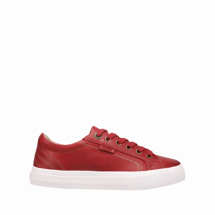 Travel Pair Balanced Walk Taos Womens Plim Soul Lux Red Leather