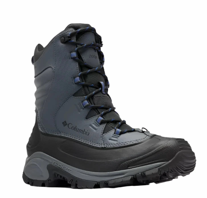 Columbia Men's Bugaboot? III Waterproof Boot - Graphite Seamless Interior Construction Heavy Duty Support