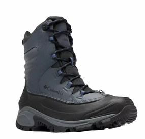 Columbia Men's Bugaboot? III Waterproof Boot - Graphite Seamless Interior Construction Heavy Duty Support