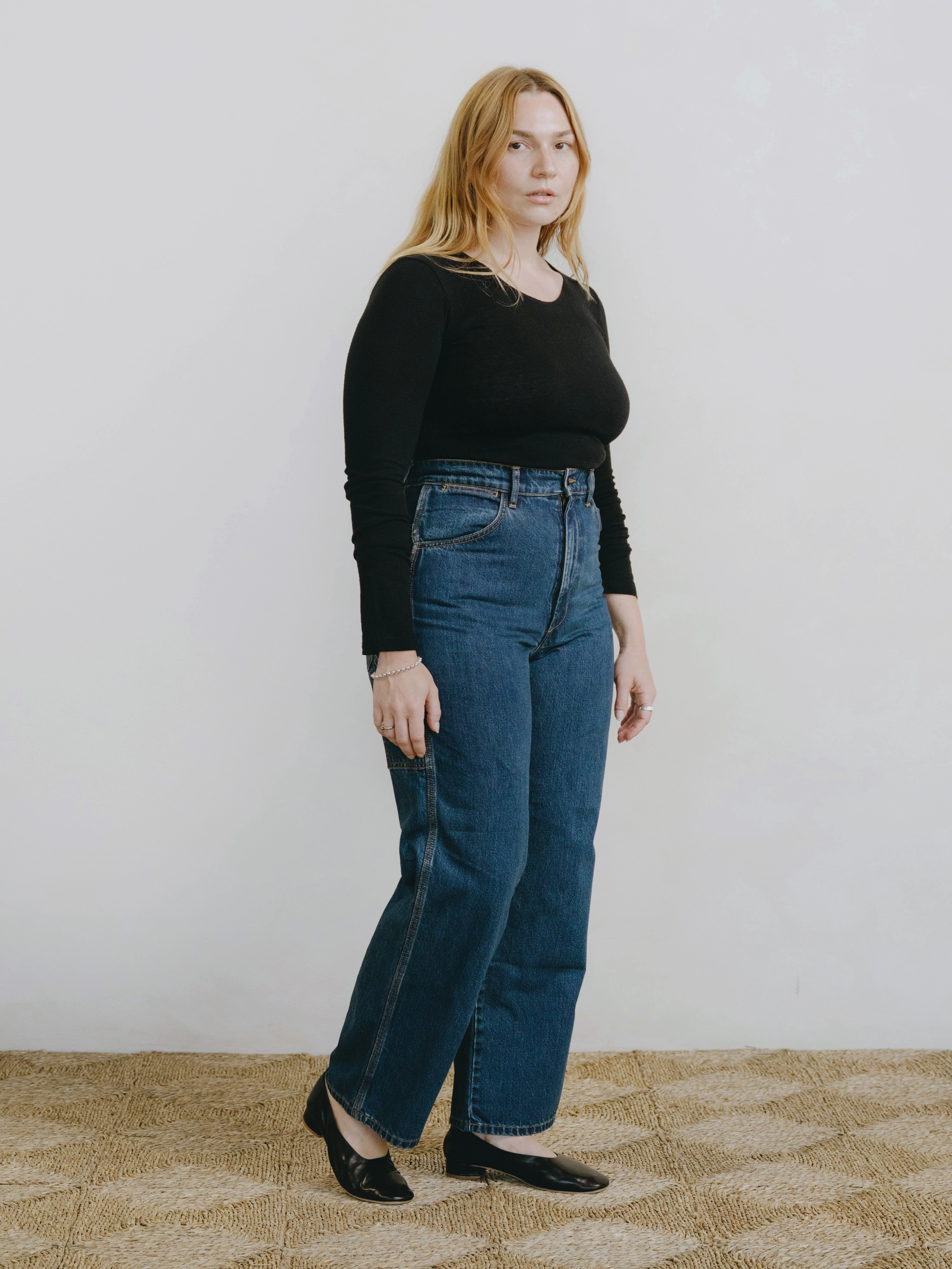 Naomi Bodysuit, Regen Silk Noil Jersey, Black Cool and Chic Breathable Look
