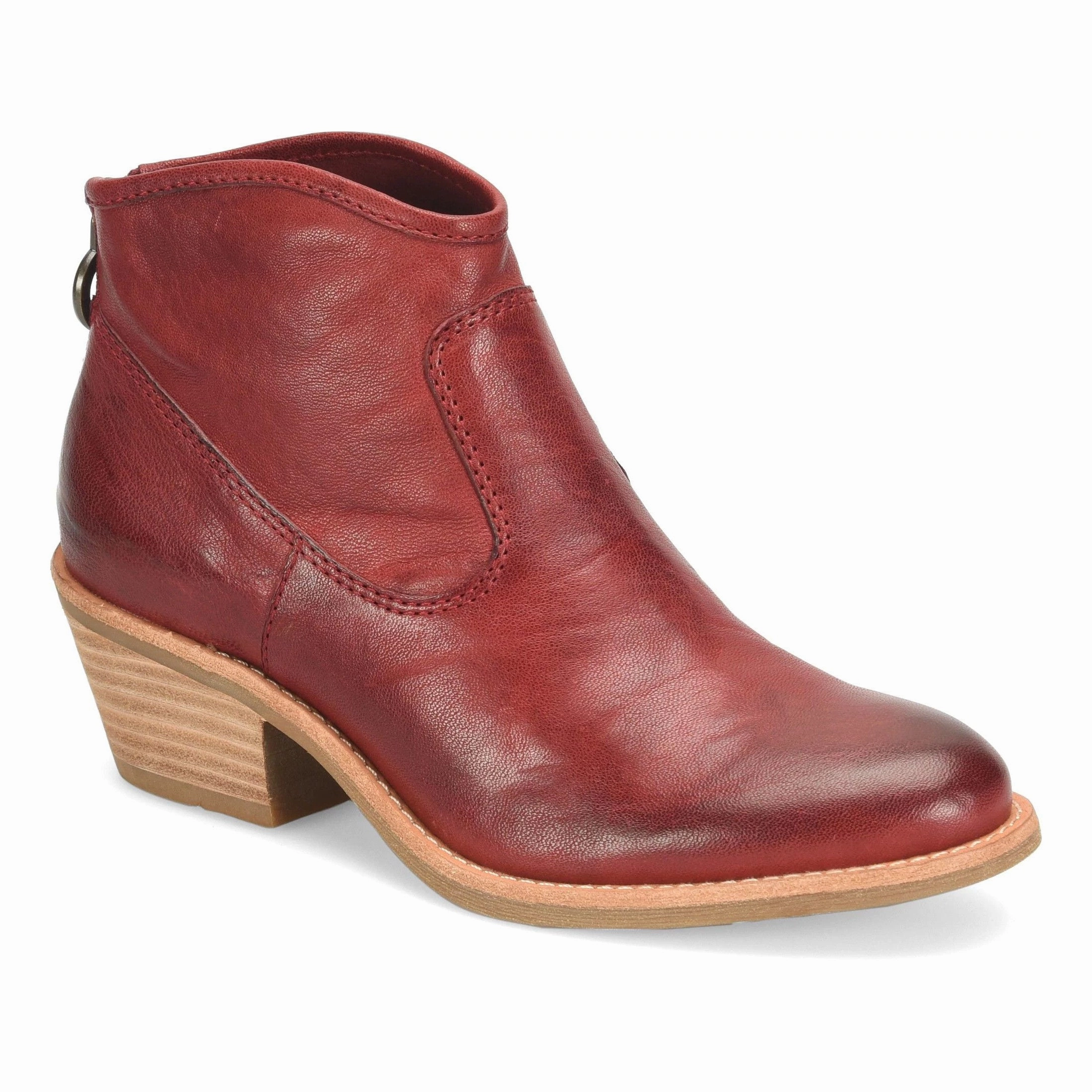 Weekend Casual Stride Ready Sofft Women's Aisley Boot - Rosso Red
