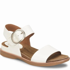 buckle Water Friendly Construction Sofft Women's Bali Cushioned Sandal - True White