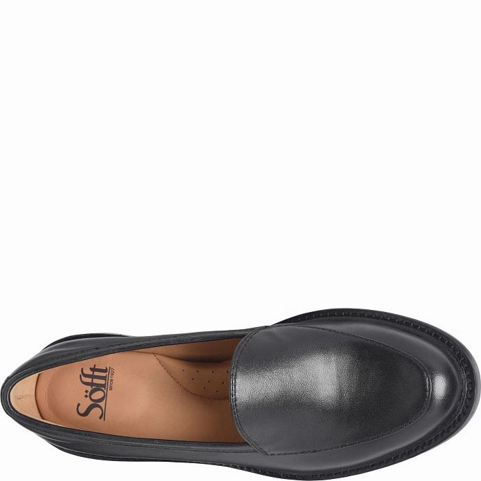 Rain Hike Reinforced Sofft Women's Napoli II Loafer - Black