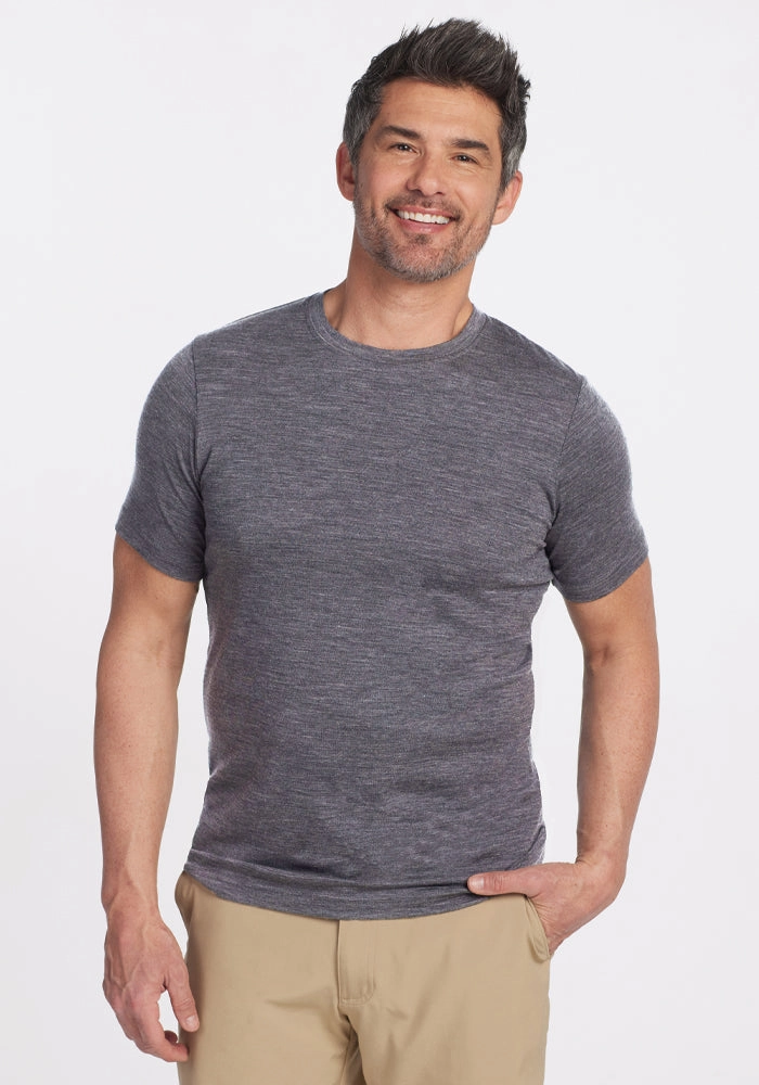 Endurance Tee - Graphite Heather Comfortable