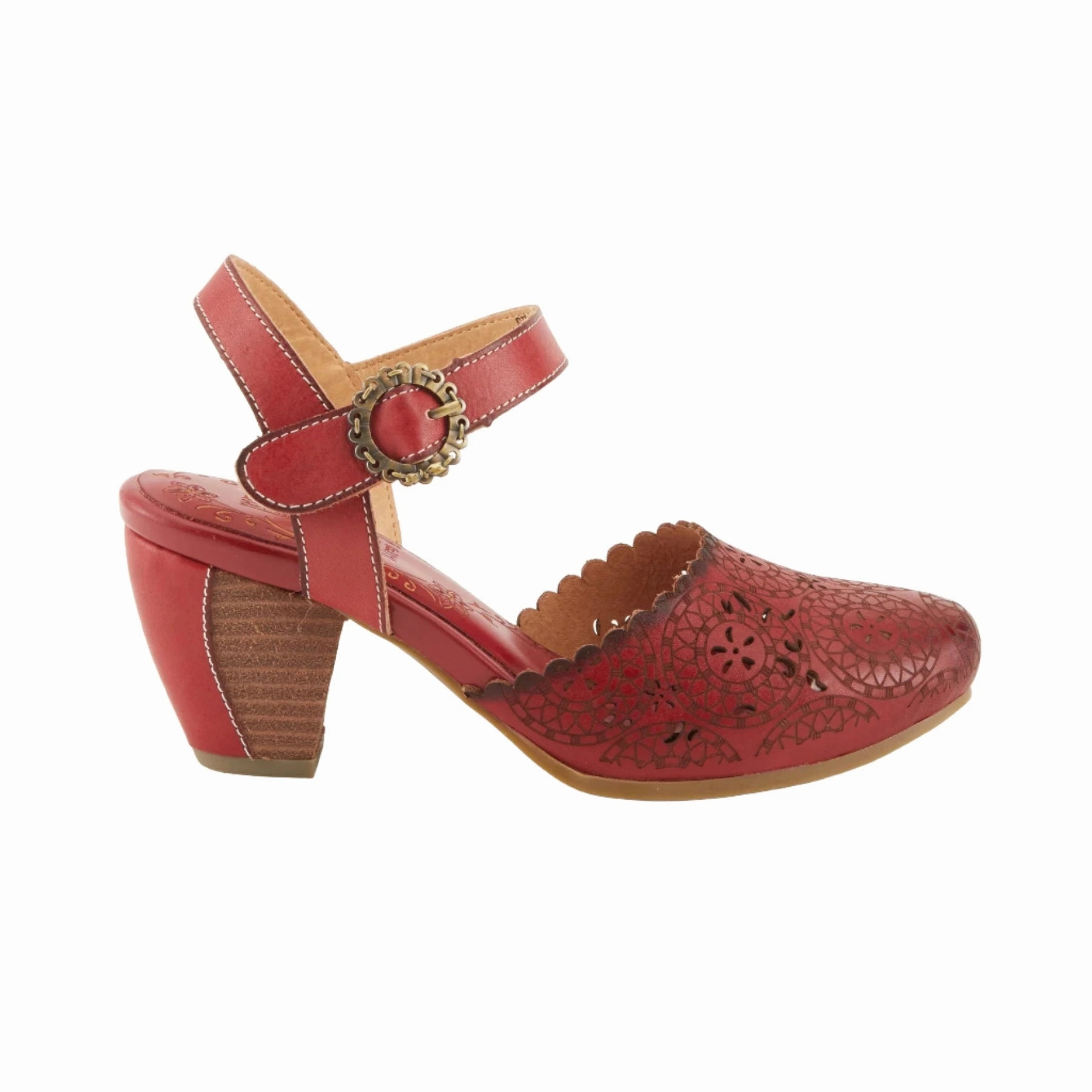 Easy Packing L'Artiste by Spring Step Women's Eiloota Sandals - Red