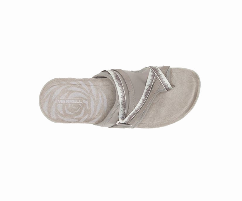 All-day Comfort Shoes Chic Flats Merrell Women's Terran 3 Cush Post Sandal - Moon