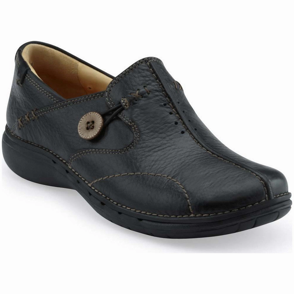 Comfortable Forefoot Clarks Women's Un Loop - Black