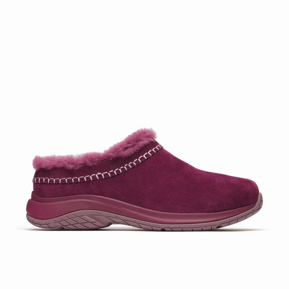 Merrell Women's Encore Ice 5 Slipons - Dark Cherry Cloud Fit Comfort Cushion