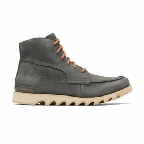 Thermal Core Rough Trail Hiker Sorel Men's Kezar Moc Toe Waterproof Boot - Coal/ Brown Flora