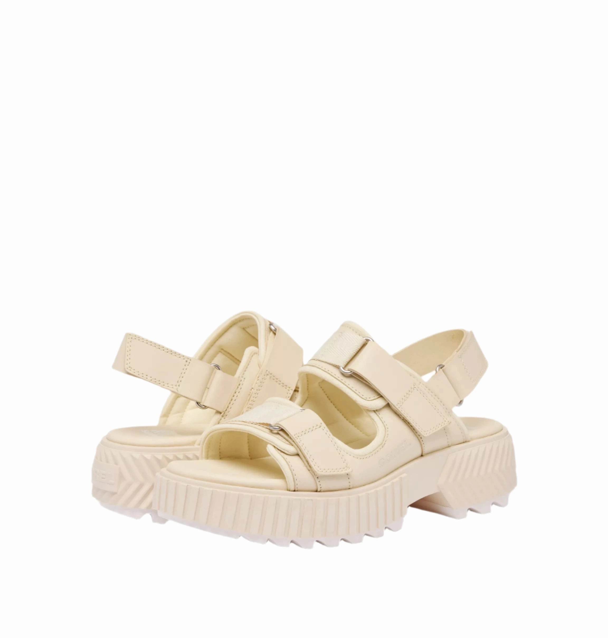 Sorel Women's Ona Ave Multistrap Sandal - Chalk Sport Ease