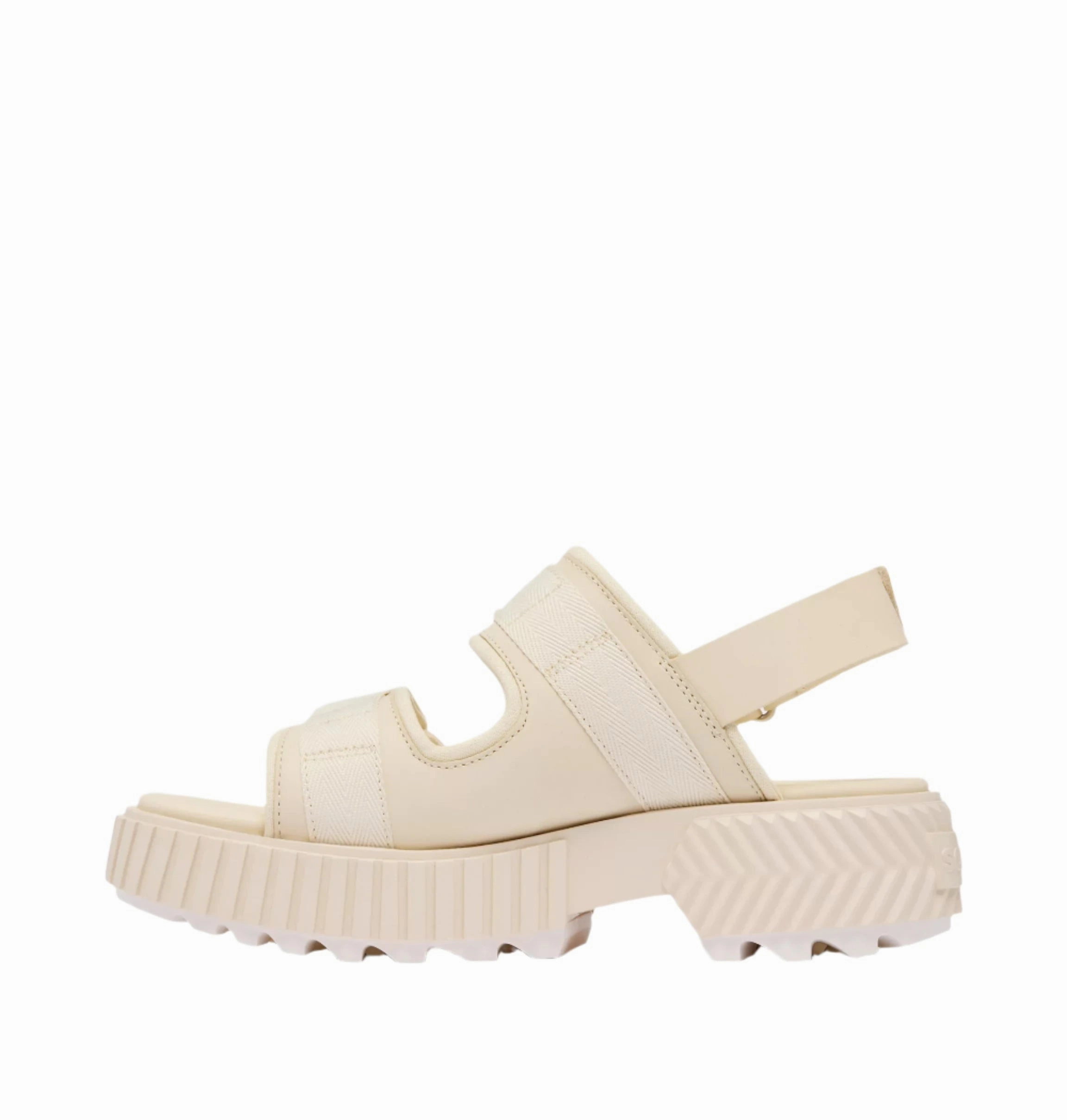 Sleek Casual Shoes Sorel Women's Ona Ave Multistrap Sandal - Chalk