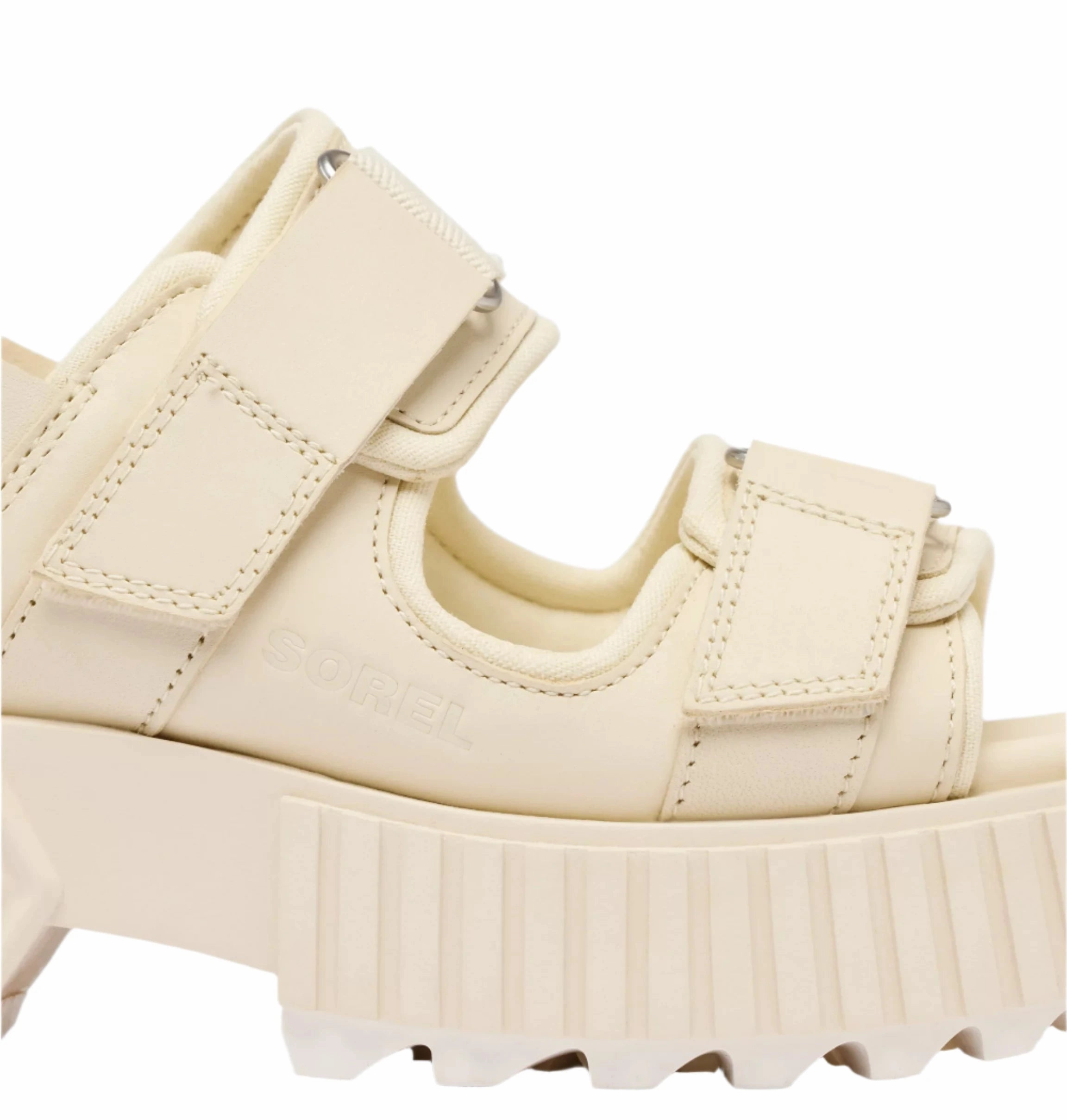 Flexible Outsole Sorel Women's Ona Ave Multistrap Sandal - Chalk