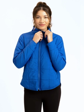 GlowInTheDarkAccents Quilted Interior Athene Packable Puffer