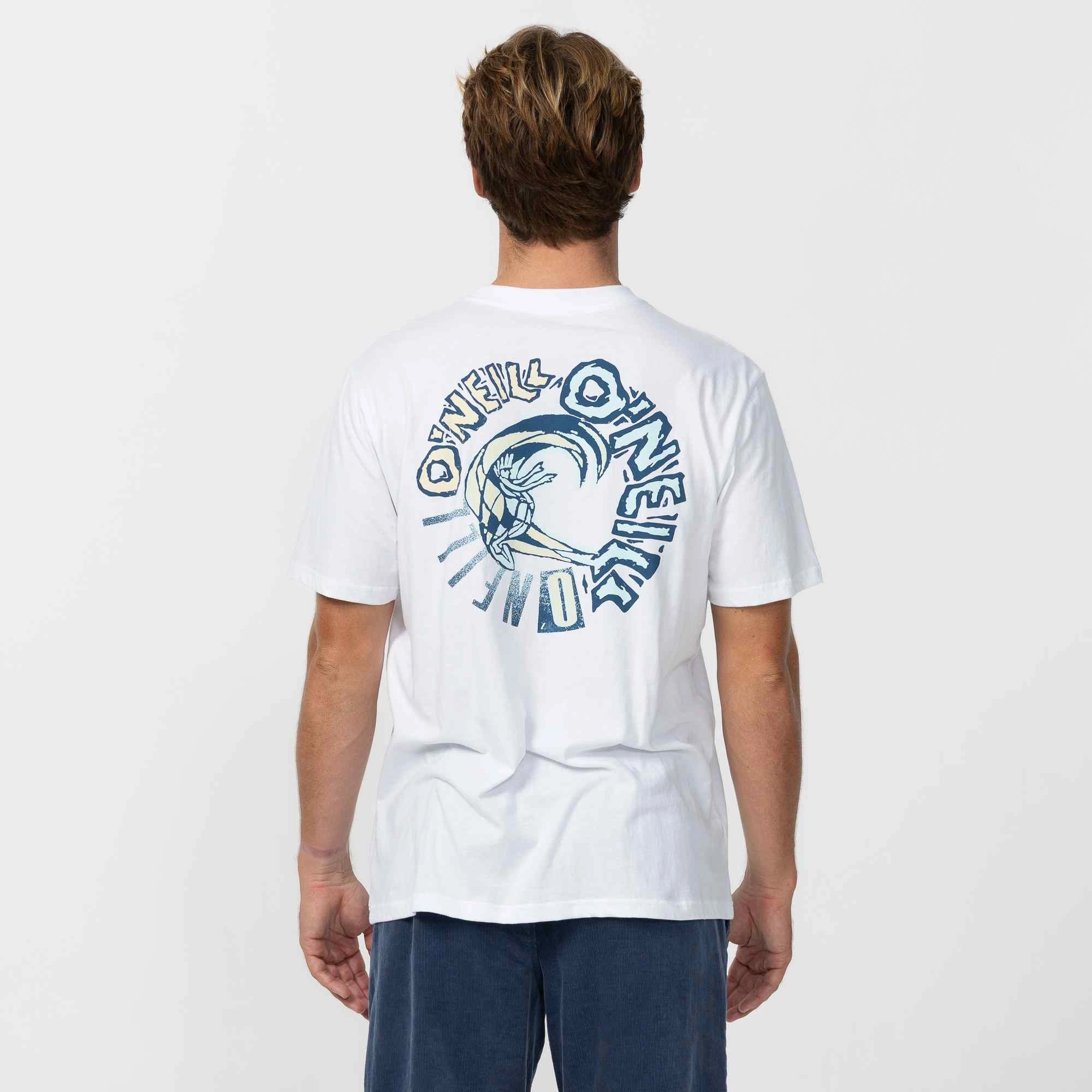 Simple and Cozy Spike T-Shirt - White