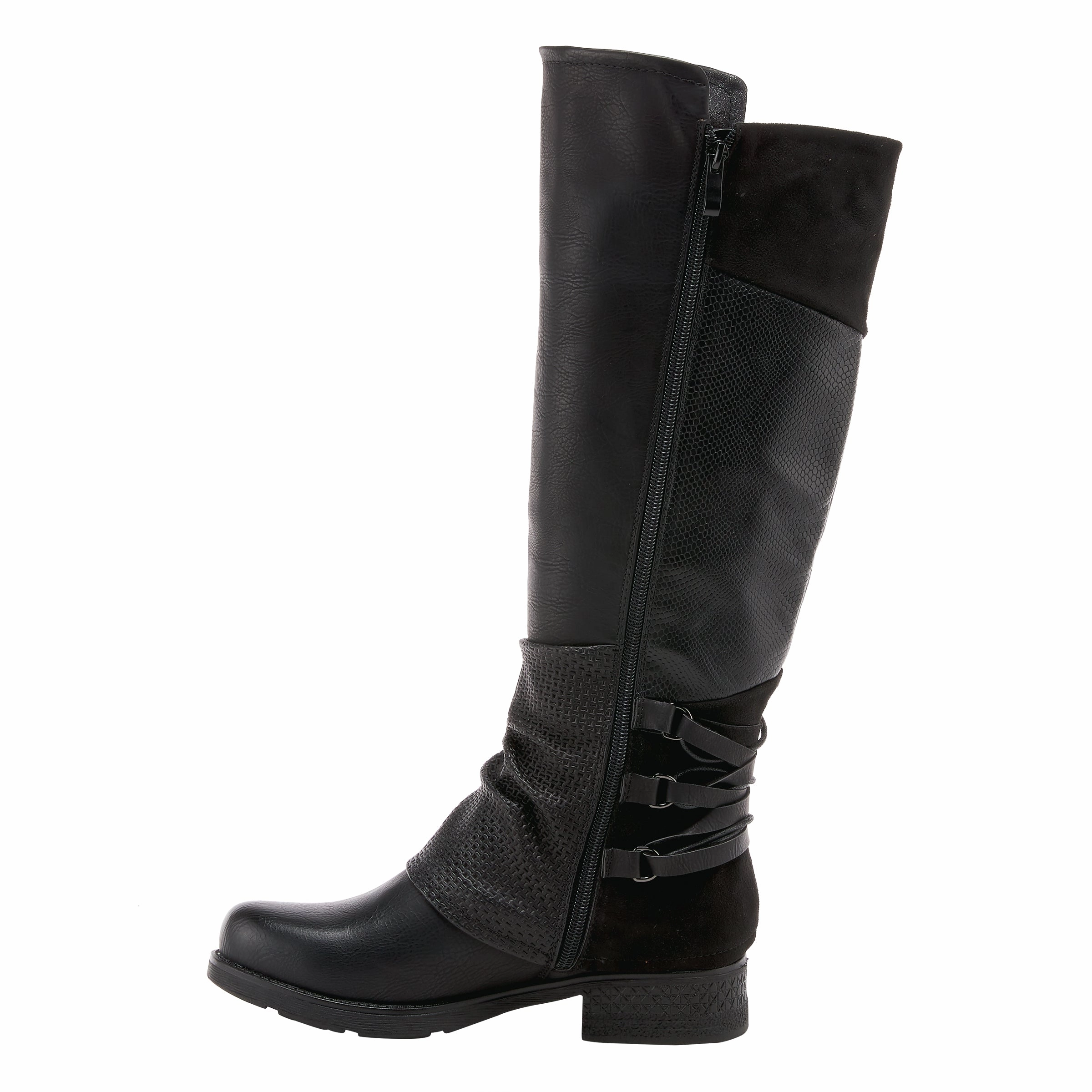 Spring Step Patrizia Women's Maxie Boots - Black Steel Toe