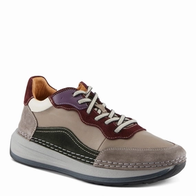 Spring Step Women's Booker Sneaker - Grey Multi CasualStyle