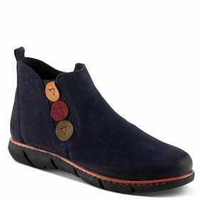 Unisex Design All-day Comfort Spring Step Women's Katana Boot - Navy
