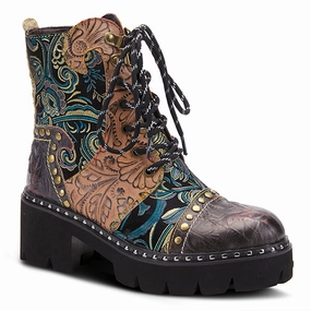 Spring Step Women's L'Artiste Severe Boot - Charcoal Tear-resistant