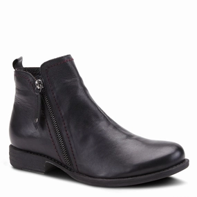 Flexible Frame All Day Worker Spring Step Women's Oziel Boot - Black
