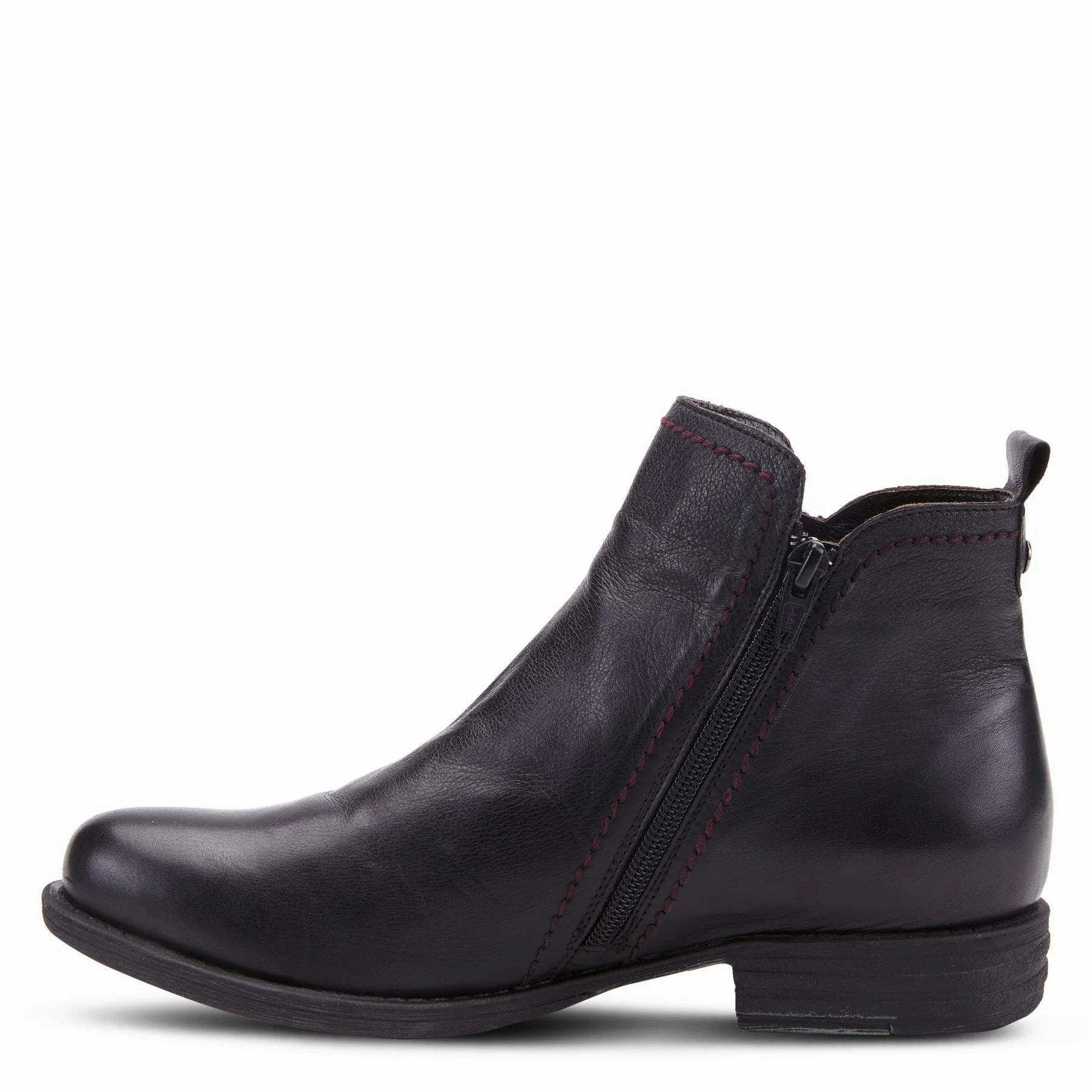 Spring Step Women's Oziel Boot - Black Flexible Frame Weekend Wanderer Travel Easy