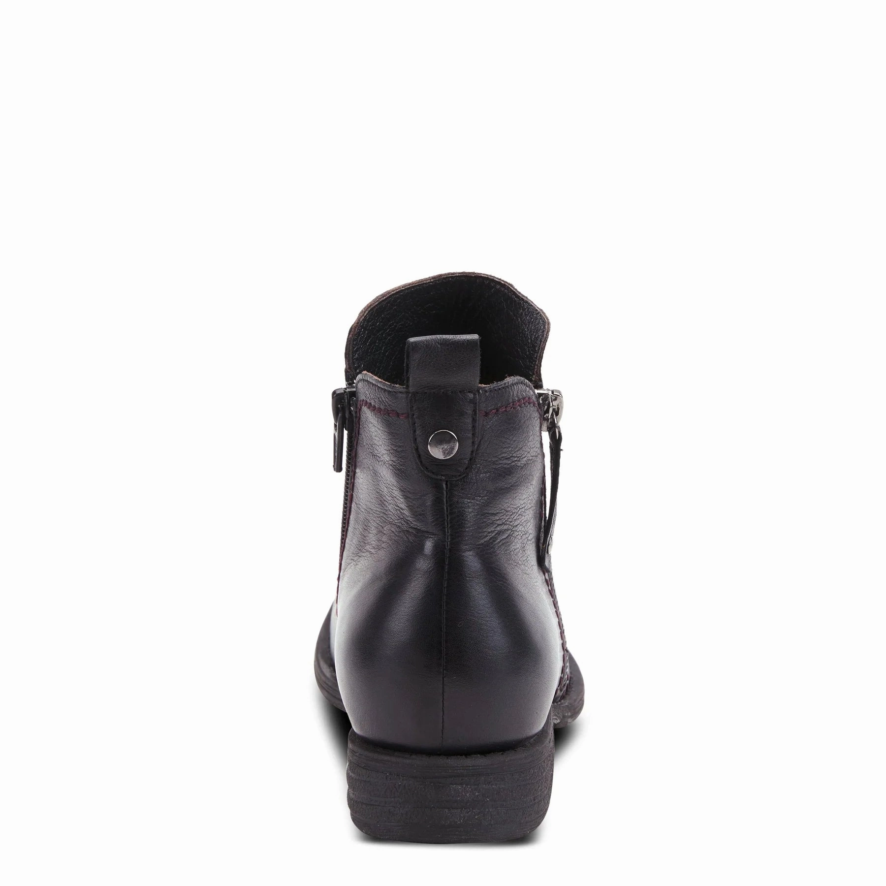 Spring Step Women's Oziel Boot - Black Cushioned Step Rough Terrain Comfort Buckles