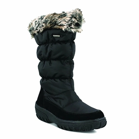 Padded collar Rugged Built Weather Resistant User Spring Step Women's Vanish - Black