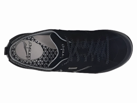 No Fuss Bold Look Dansko Women's Paisley Waterproof Sneaker - Black