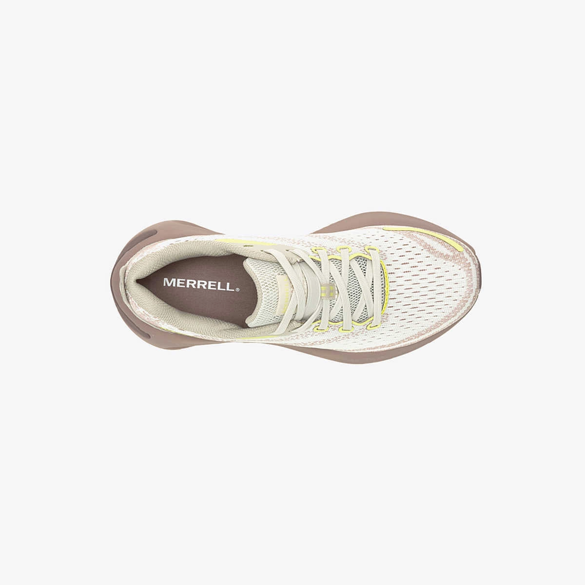 Merrell Women's Morphlite Trail Running Sneakers - Parchment/Antler Work Look Lean Build
