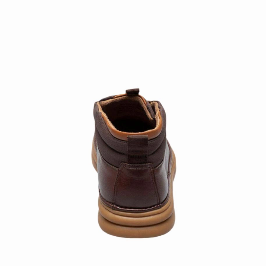 Croc Look Stacy Adams Men's Delson Chukka Boot - Chocolate Multi