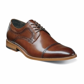 easy move Anti Odor Technology Stacy Adams Men's Dickinson Oxfords - Cognac