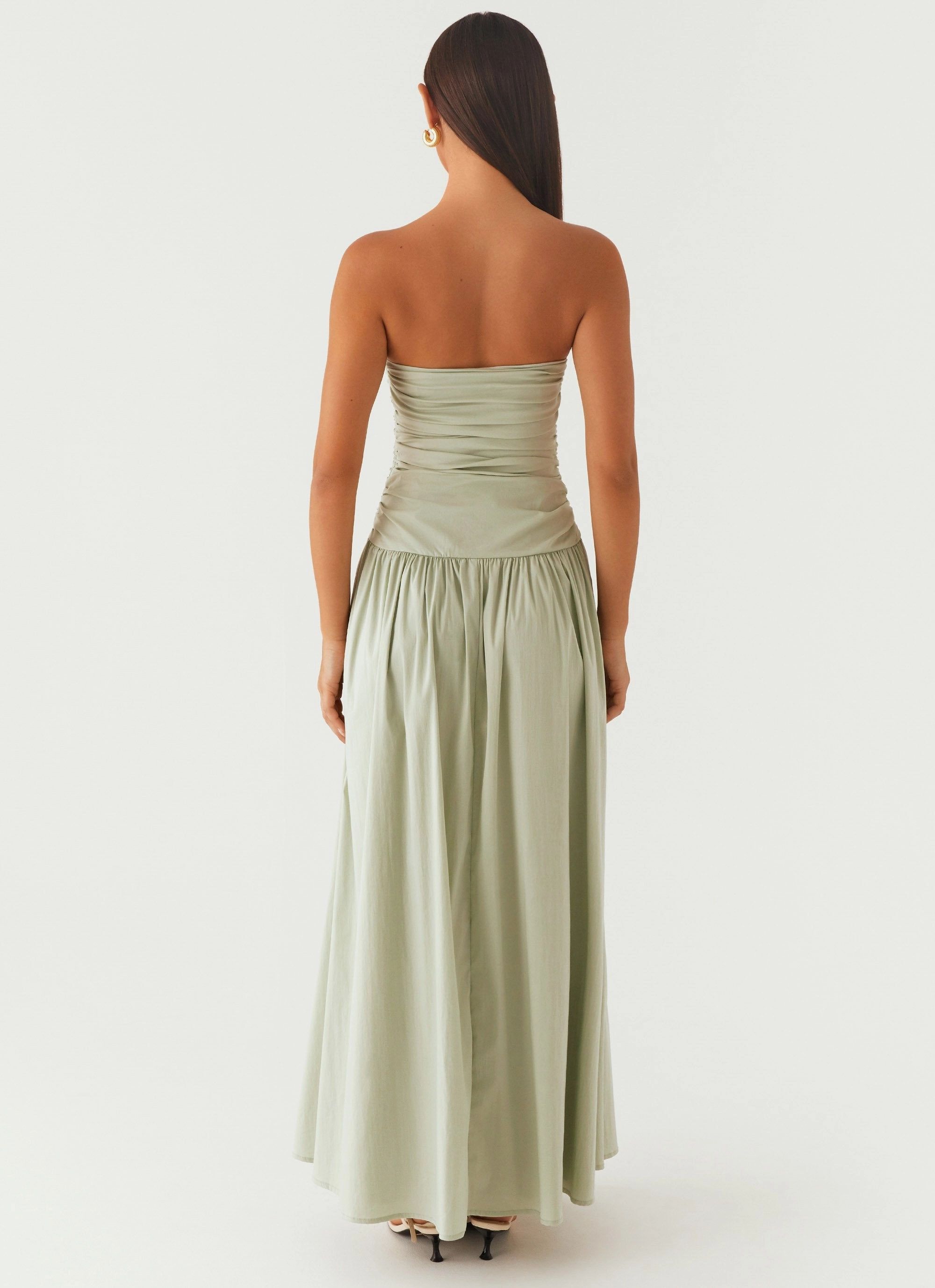 Carmel Maxi Dress - Sage Coastal Soft breathable fabric dress