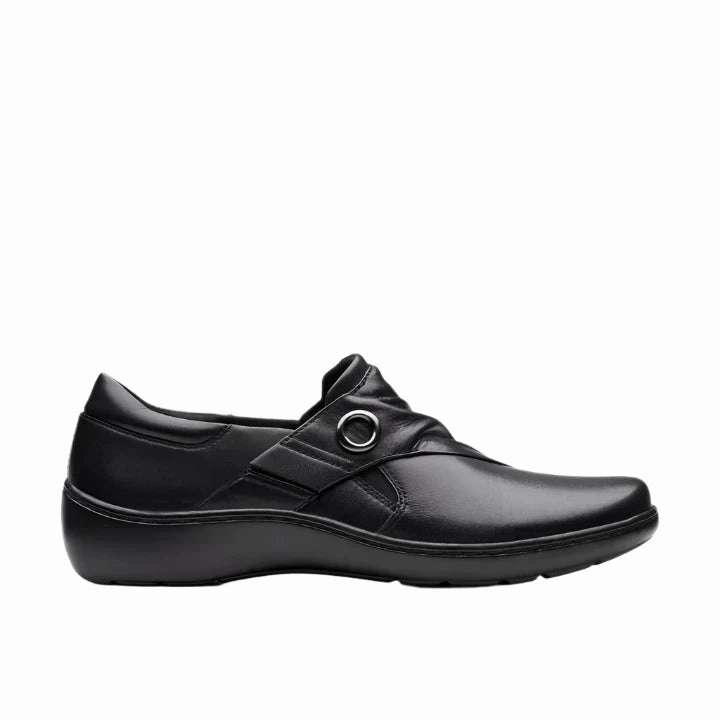 Smart Steps Non Slip Heel Guard Clarks Women's Cora Aubrie Mary Jane - Black