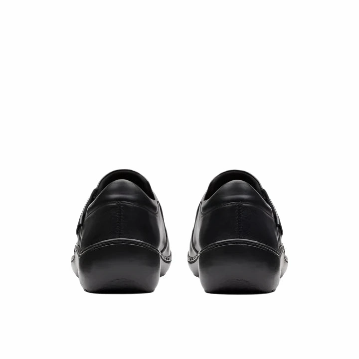 Clarks Women's Cora Aubrie Mary Jane - Black Comfort   padding