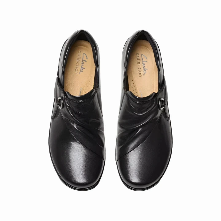 Go Casual Clarks Women's Cora Aubrie Mary Jane - Black
