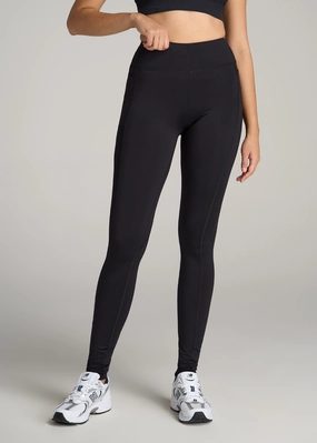 Tight Movement Bella Outer-Pocket Tall Women's Legging in Black