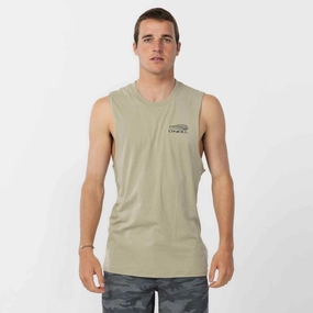Dusk Muscle Tee - Seagrass MoistureControlFibers