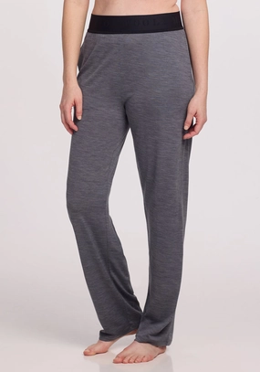 Double Layered Hem Maya Lounge Pants ? Final Sale Deals! - Graphite Heather