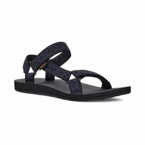 Teva Men's Original Universal Sandal - Bandana Total Eclipse Foot Care Sandy Path