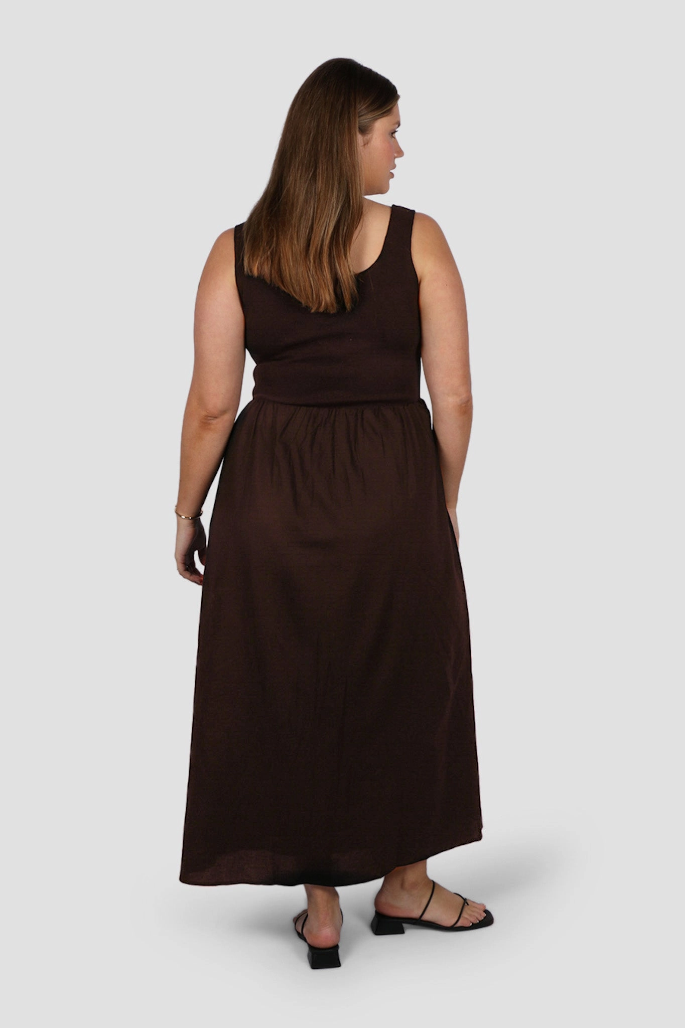 All Inclusive MYRA DRESS CHOCOLATE