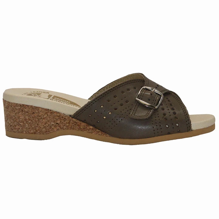 Compression Molded Base Dressy W?rishofer Women's 251 Sandal - Espresso