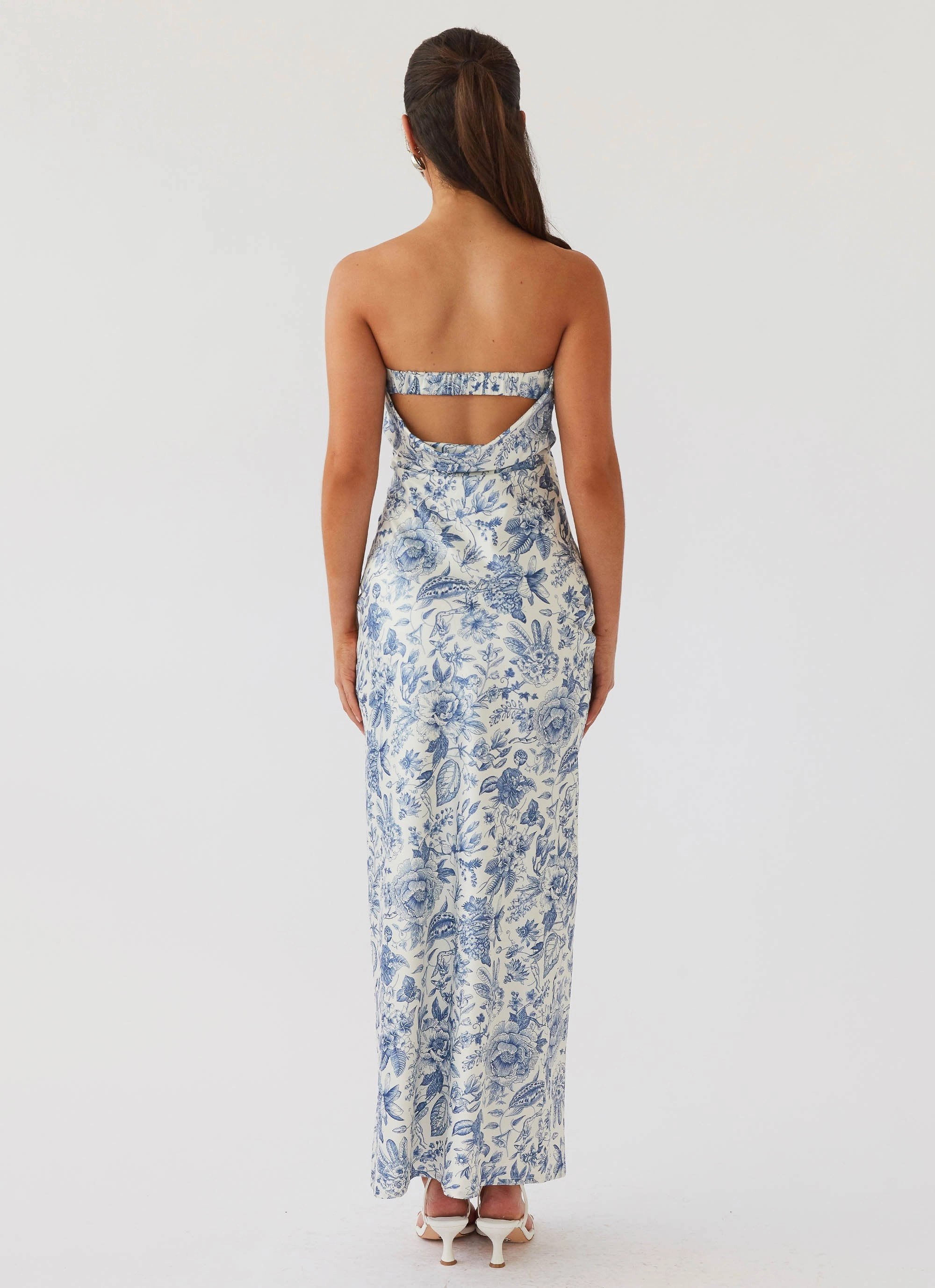Summer Lover Maxi Dress - Blue Paisley Cozy Cut